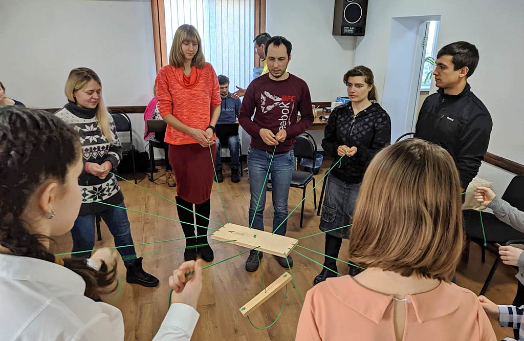 36 молодых людей учились в Краматорске стать лидерами, подобными Иисусу