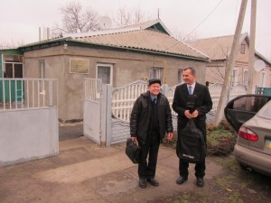 Пастор Валерий Галинский вместе с пресвитером