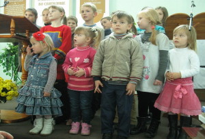 Дети в церкви