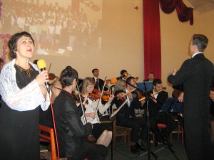 Выступление Киевского оркестра