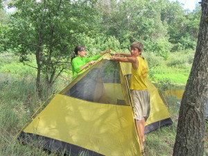 Жизнь в палатках