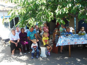 Жатвенное служение в селе Ленинском