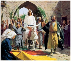 Торжественный въехд Иисуса в Иерусалим