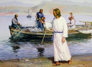 Иисус призываает учеников
