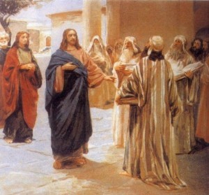 Иисус и вожди народа