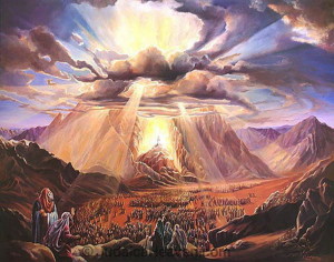 Моисей восходит на гору
