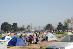 Лагерь беженцев в Греции [фото: АДРА Европа]