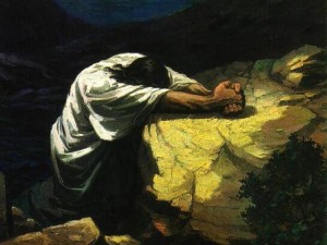 Иисус в Гефсимании