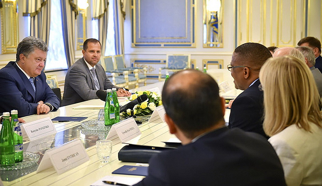 Встреча президента Порошенко по вопросам празднования юбилея Реформации