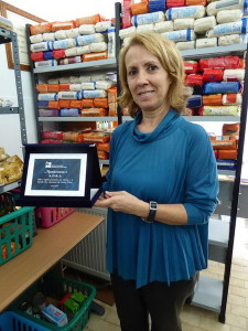 Патрисиа Сильвестр - основатель и координатор социального магазина в Сейшал, Португалия. (АДРА)