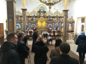 В Мелитополе журналисты и представители городских властей посетили церкви города
