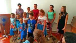 Благословение детей на новый учебный год в Токовском