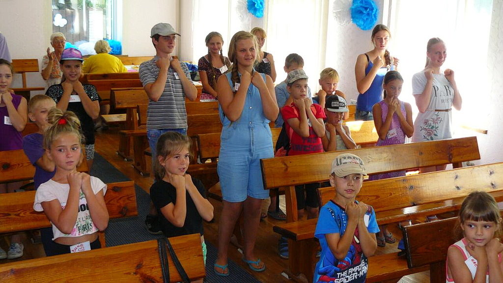 Община Днепр-8 провела детский каникулярный лагерь под интригующим названием «Хар Мегиддо»