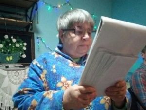 Новогоднее служение в Горяновском доме милосердия прошло со стихами и пением