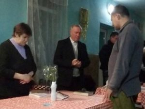 Новогоднее служение в Горяновском доме милосердия прошло со стихами и пением