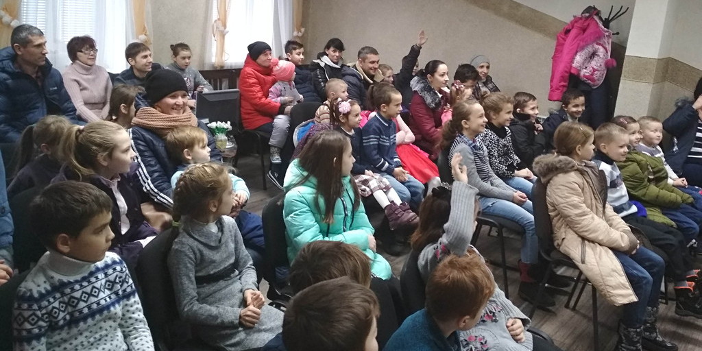 37 детей посетили социальную программу для детей из многодетных семей в Кривом Роге