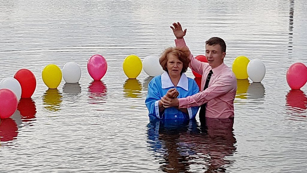Крещение Людмилы Мирошниченко