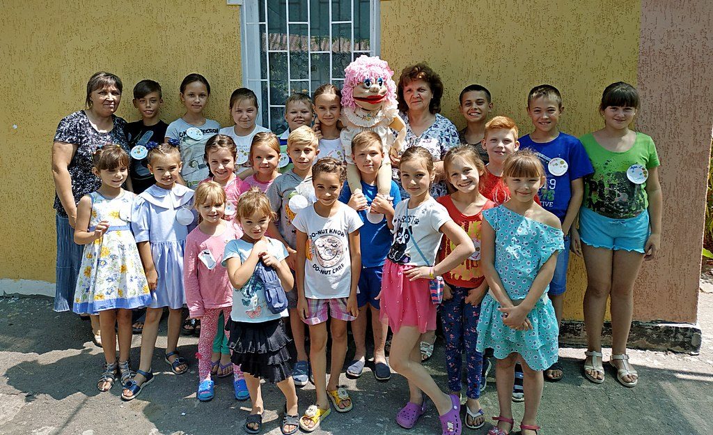 25 ребят участвовали в лагере «Дружболандия» в Пятихатках