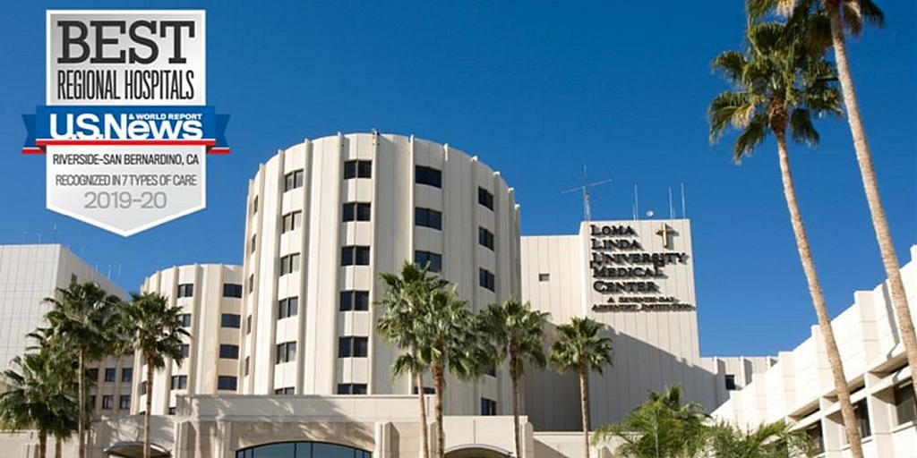 Мдицинский центр Университета Лома Линда [Photo: Loma Linda University Health News]