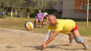 Второй волейбольный лагерь в Новомосковске собрал сто участников
