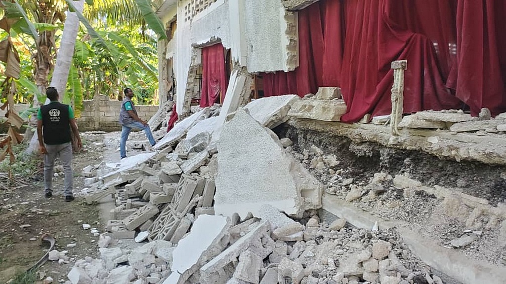 ADRA организует поддержку жителей Гаити, пострадавших от землетрясения магнитудой 7,2 балла