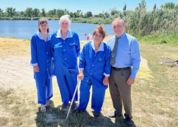 В результате служения адвентистской церкви в Дружковке крестились три человека